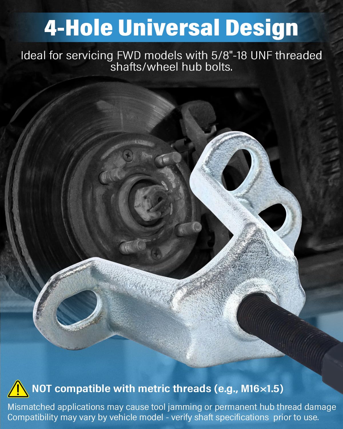 FreeTec Roue Avant Disque Roulement Moyeu Installateur Extracteur Profond