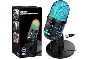 USB Computer Microphone for PC, Mac, PS4/5