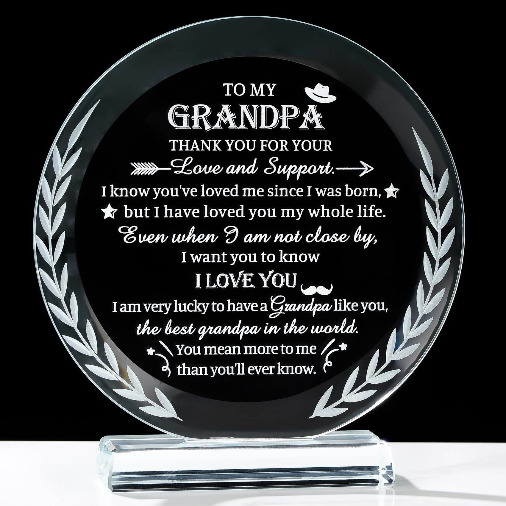 Movdyka Crystal Plaque