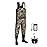 TIDEWE Chest Waders, Hunting Waders for Men Next Camo Evo with 600G Insulation, Waterproof Cleated Neoprene Bootfoot Wader, Insulated Hunting & Fishing Waders (Size 8)