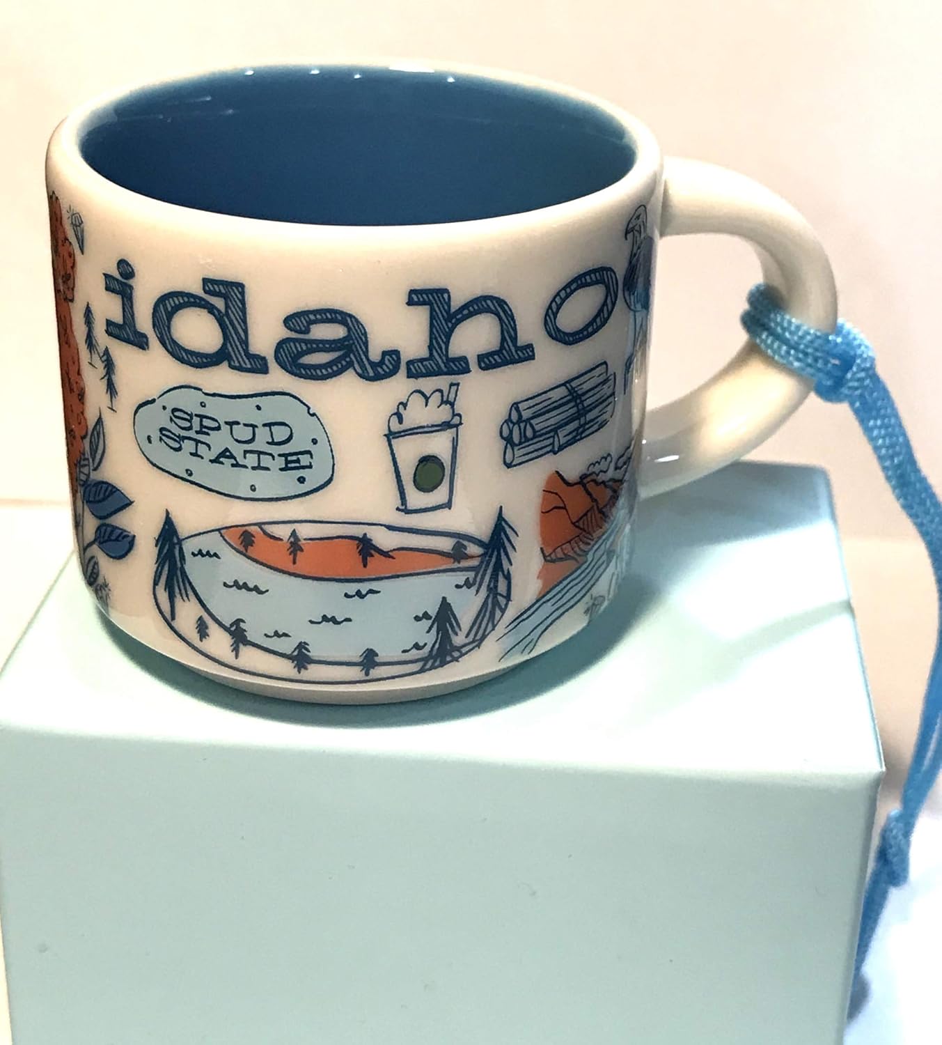 Starbucks IDAHO Ceramic Mug Demitasse Espresso Ornament 2 oz - Image 2