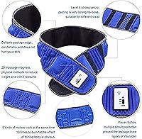 Vista 3 de ERROCA Quemador de grasa para la cintura, quemador de grasa de vientre eléctrico, forma vibrante, adelgazante, ejercicio, masaje, quemador de grasa