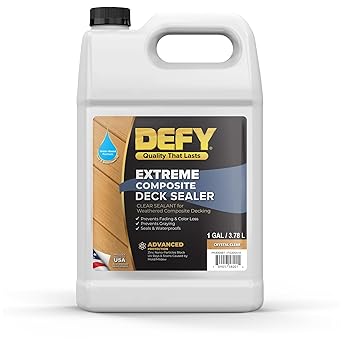 DEFY Extreme Composite Deck Sealer – Crystal Clear Waterproof Sealant