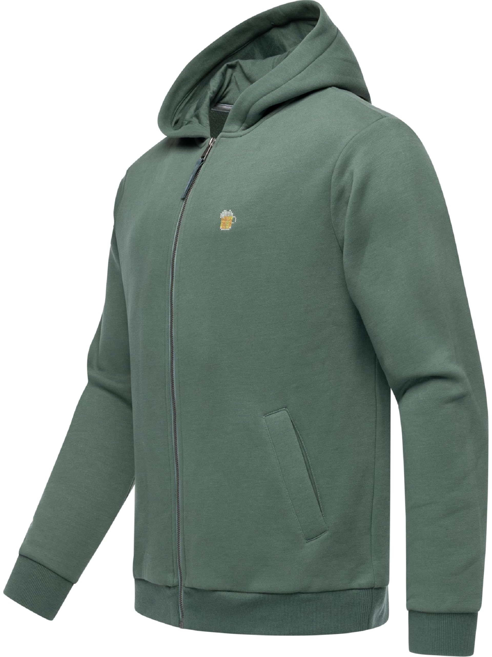 Ragwear Herren Sweatjacke Leichter Sommer Pullover Hoodie Natten EMB S-XXL