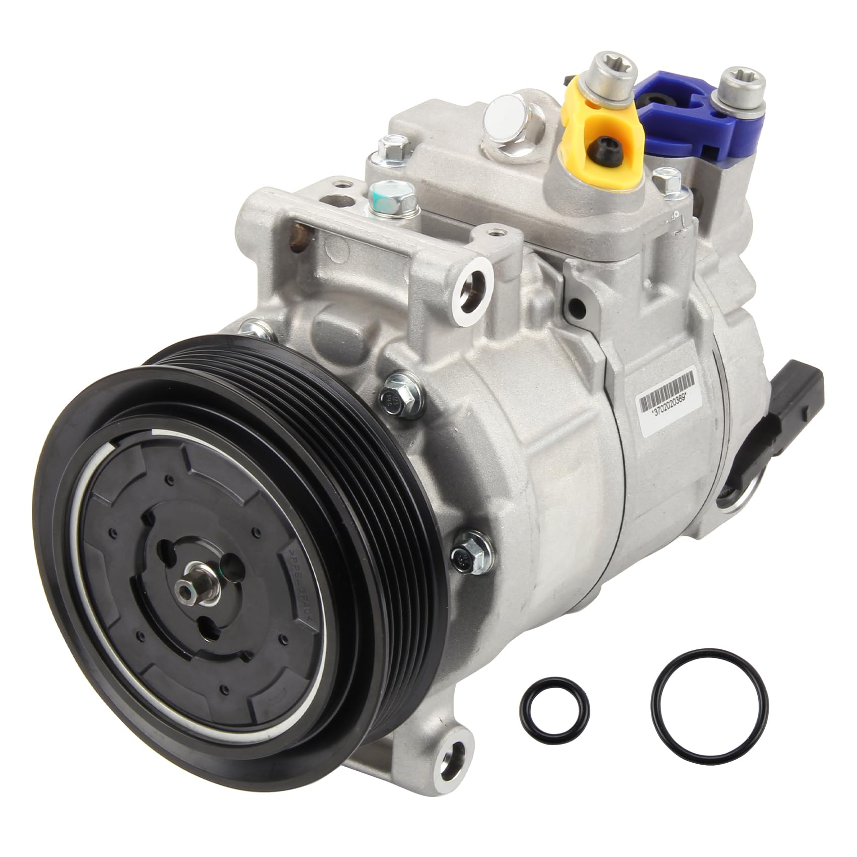 1K0820859, 8J0260805 Compresor de aire acondicionado para coche con embrague, compatible con los modelos A1, A3, GOLF, JETTA, PASSAT (2005-2015) y Beetle (2011-2019)