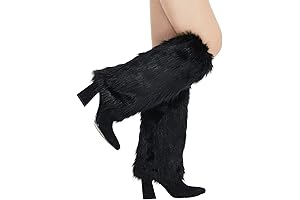Faux Fur Leg Warmers for Women: Stay Cozy in Winter Style