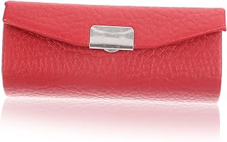 MERRYHAPY Caixa de batom bolsa de batom estojo de batom suporte de batom mini sacos de armazenamento de brilho labial para viagem recipiente pequeno estojo de batom único estojo decorativo suporte de batom suíte, Conforme mostrado., 9.3x3.5cm