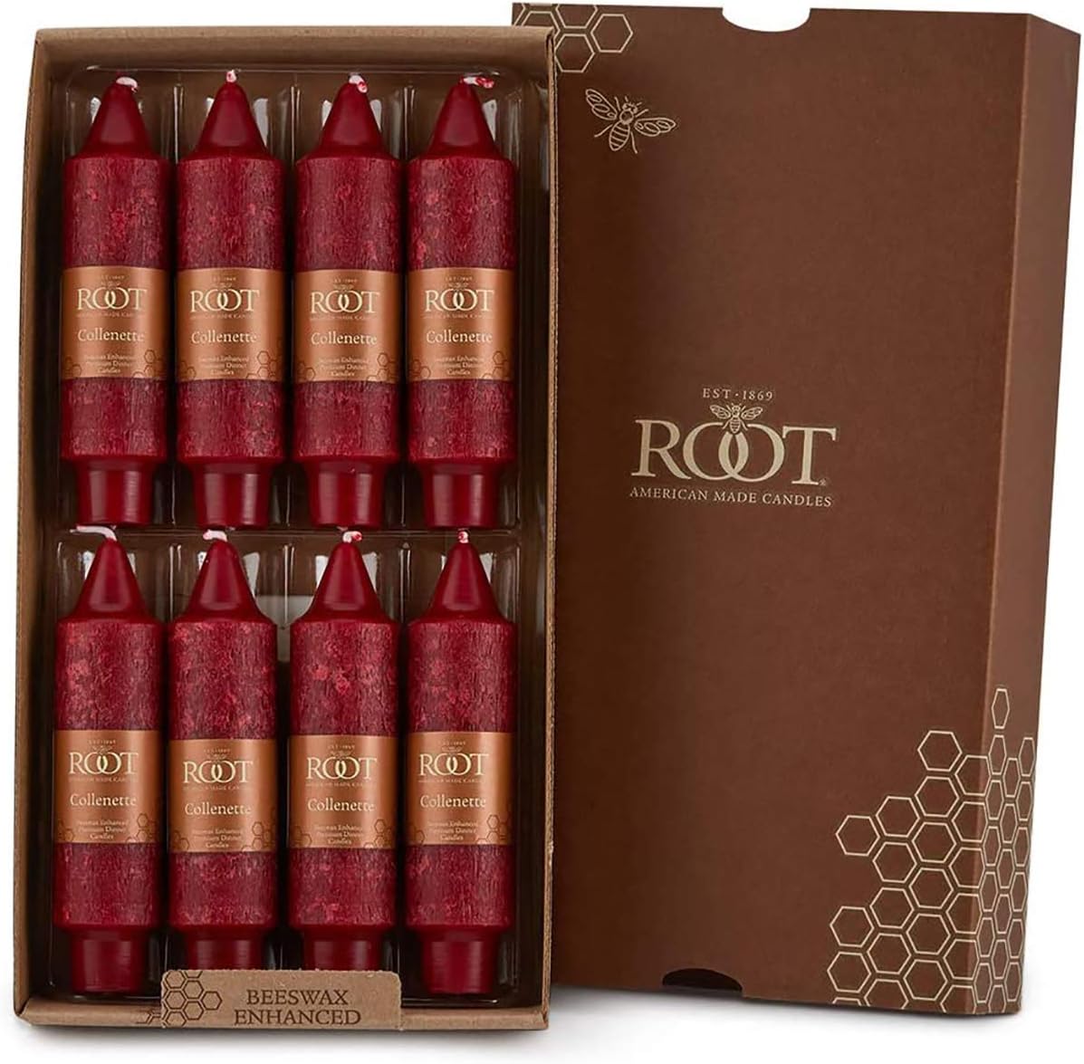 Root Candles Unscented Timberline 5Inch Dinner