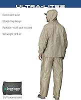 Vista 3 de FROGG TOGGS Traje de lluvia impermeable transpirable Ultra-Lite2 de 2 capas para hombre