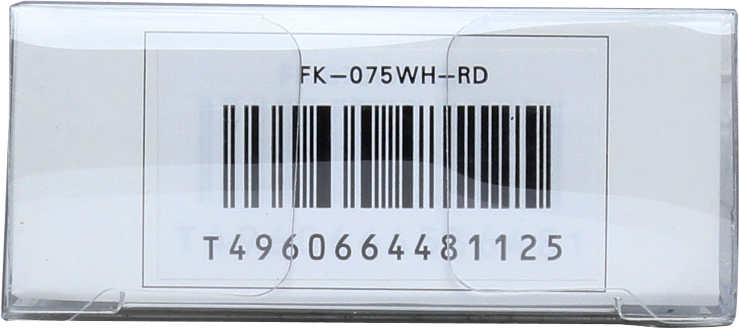Kyocera FK-075-WH RD Petit Couteau d'Office Manche Rouge Lame Céramique Blanche 7,5 cm