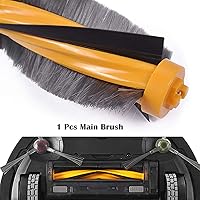 Vista 5 de LICHIFIT Kit de filtro y cepillo de repuesto para ECOVACS DEEBOT 900 901 Aspiradora robótica Accesorios Piezas