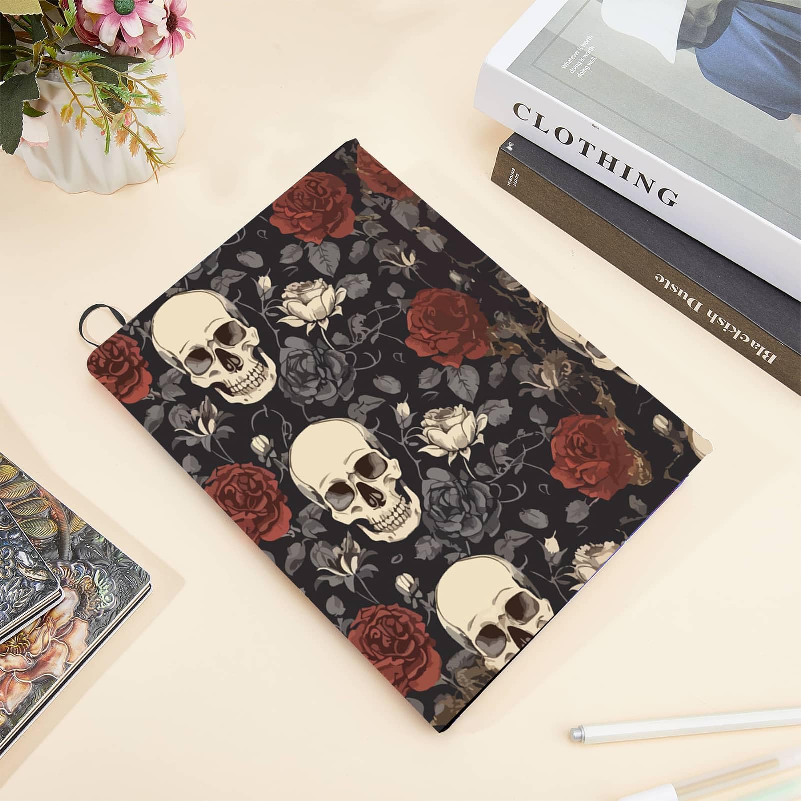 2 Couvertures De Livre Extensibles Noires - Protègez Vos Livres Avec Style Et Simplicité Jusqu'à 9x11 Pouces