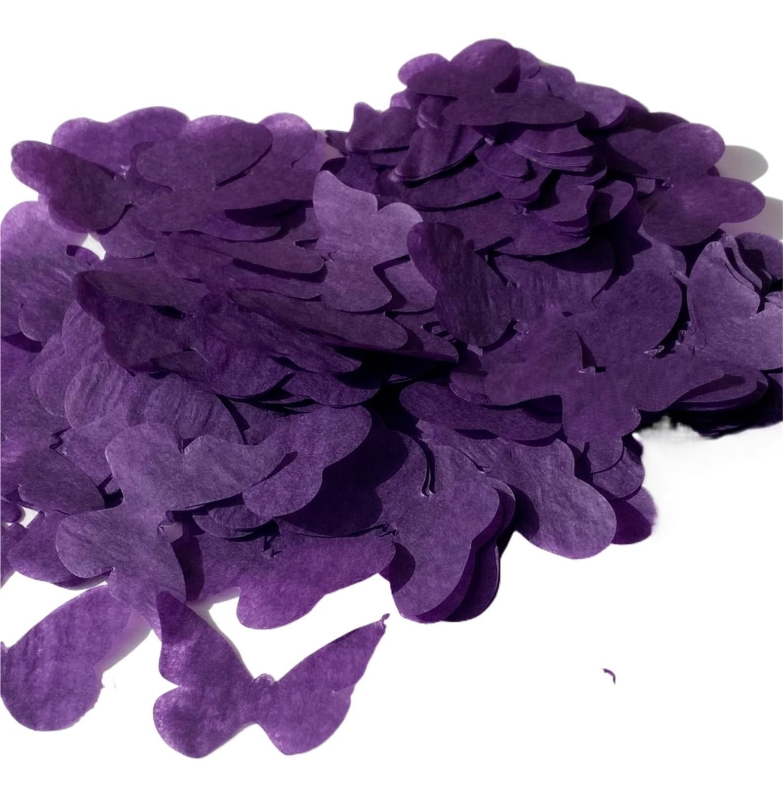 Konfetti 2 Beutel Schmetterling lila 3,5 cm Hochzeitsfeier(Lila)