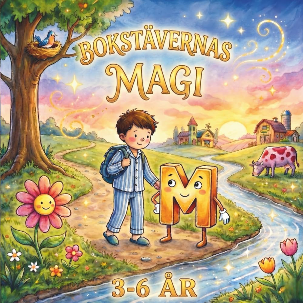 BOKSTÄVERNAS MAGI: En rolig och pedagogisk bok för förskolebarn