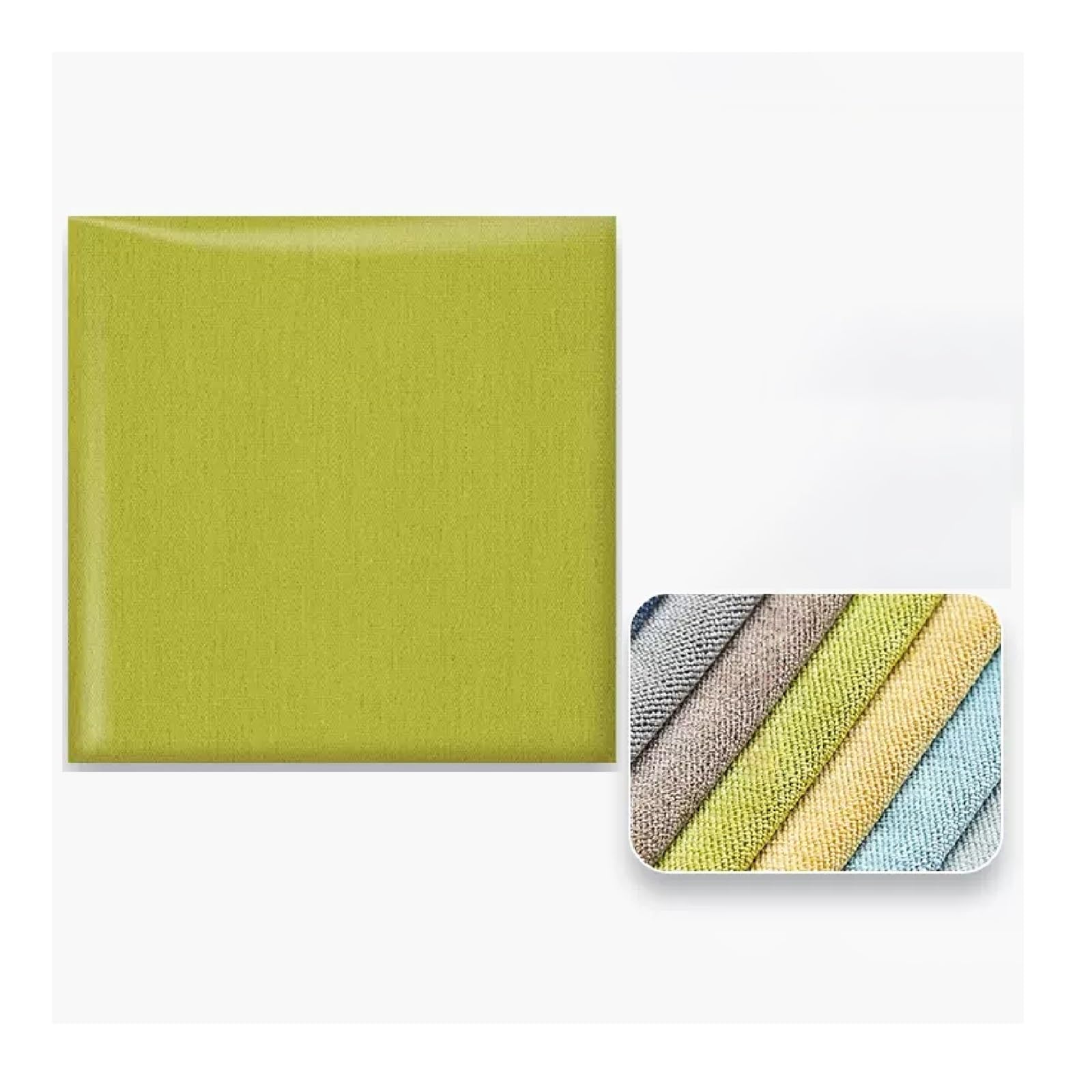 Coussins muraux doux pour chambre d'enfant tapis de chevet vert protecteur 3D brique