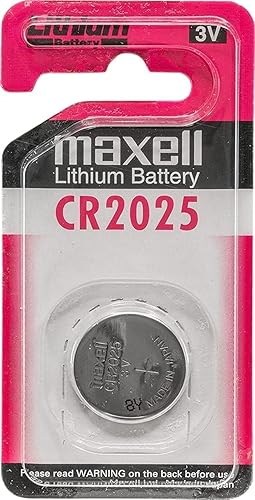 Miniatura 2 de 2 baterías de litio MAXELL CR2025 de 3 voltios (2 baterías) Paquete de holograma EXP: 2020