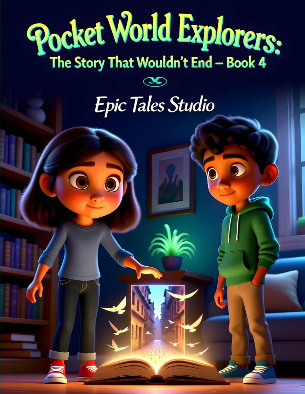 Pocket World Explorers: The Story That Wouldn’t End – Book 4: A Magical Adventure Story About Creativity, Courage, and Moving Forward