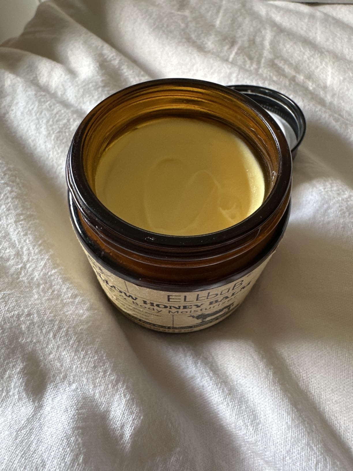 ELBBUB Whipped Tallow Cream for Face & Body - 100% Grass-Fed Beef Tallow, Natural Honey & Beeswax Moisturizer, Deep Hydration & Nourishment, Oil-Free & Unscented, Fast Absorbing