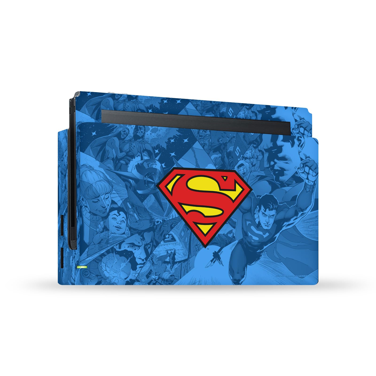 Skin Superman pour Switch protège console et dock des rayures