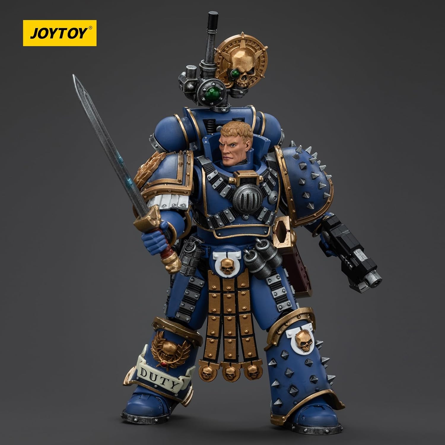 JOYTOY Warhammer 40k Horus Heresy Series, Ultramarines Remus Ventanus 1/18 Action Figure Collect Models, Dedicated to You Who Love Collecting
