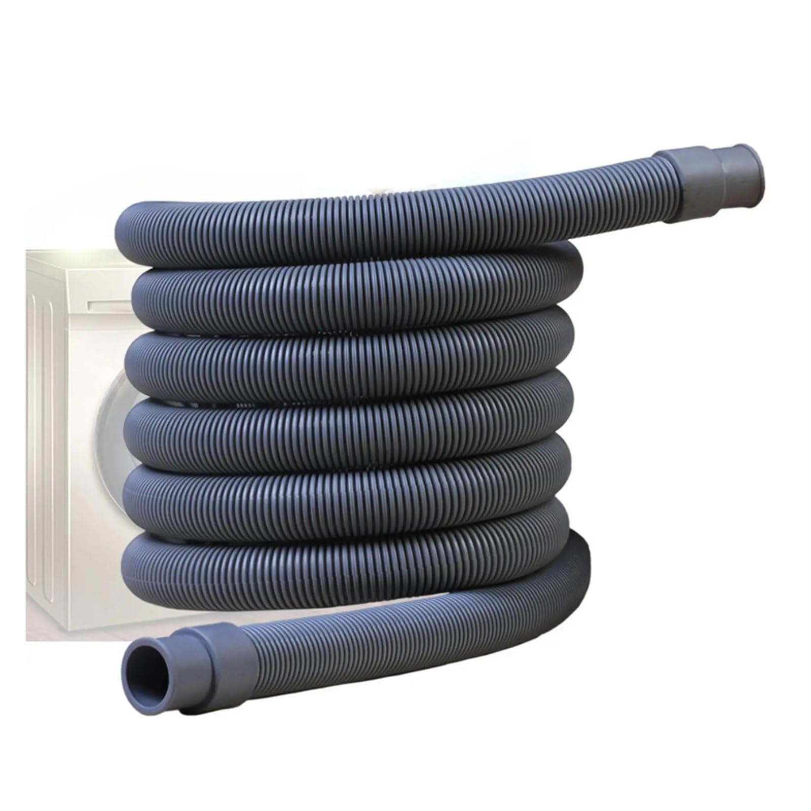 Sostituzione Del Tubo Di Scarico, Tubo Di Espulsione Del Tubo Flessibile Di Scarico Della Lavatrice For Accessori Interni(200cm)