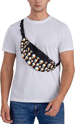 Miniatura 217 de Graffiti Instrument Music 80s 90s Microphone Fashion Casual Fanny Pack Waist Bag Men Women Adjustable Belt Waist Bag For Travel Hiking Cycling