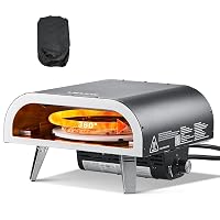 VEVOR Forno per Pizza da Esterno, Macchina per Pizza a Gas Propano da 304,8 mm
