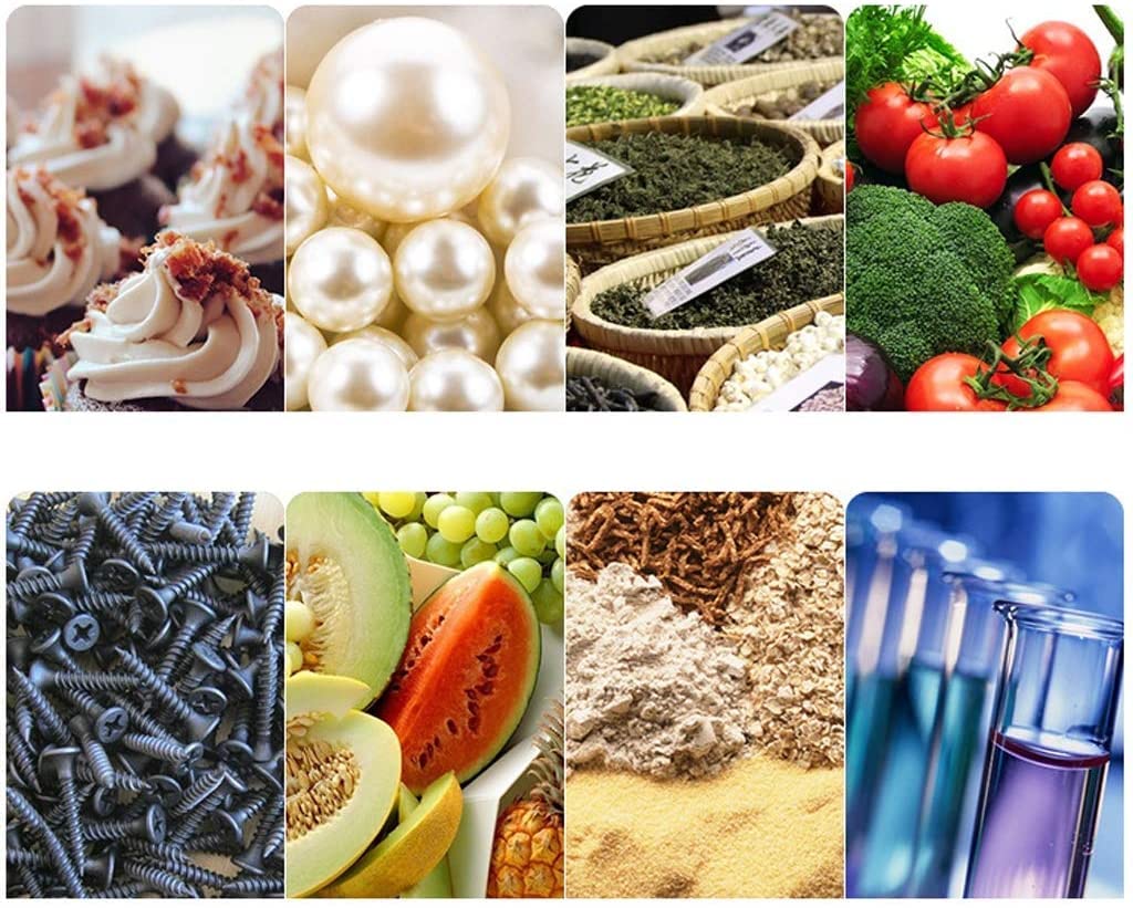 Báscula de cocina de alta precisión, báscula de peso, báscula electrónica de laboratorio de encimera grande, báscula de mesa plana de 4 unidades for ingredientes, joyería for hornear alimentos ( Size