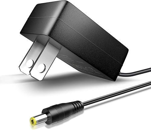 Miniatura 6 de SoulBay - Adaptador de CA y CC para Casio Piano Keyboard ADE95100LU de repuesto de fuente de alimentación para Casio SA-46 SA-47 SA-76 cable de 65