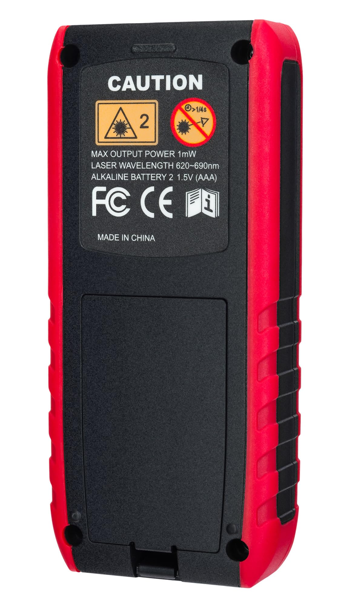 Reel Pro GE100 Telémetro Láser Profesional 100M 330ft | Medidor Láser Digital con LCD Retroiluminada, Medición de Área Volumen y Ángulos, Modo Pitágoras, 99 Registros