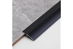 Gaahing 35" Matte Black Transition Strip for Flooring