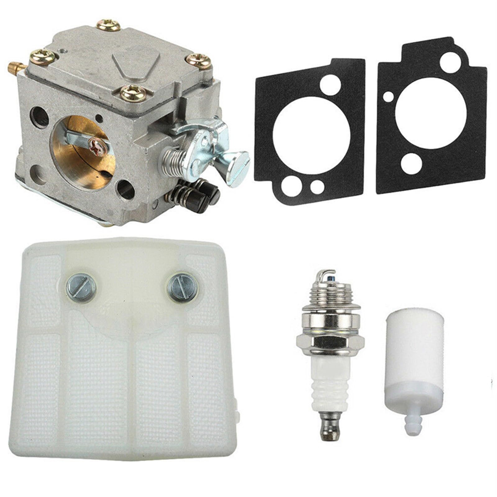 Kit candela filtro olio aria guarnizioni carburatore for sega