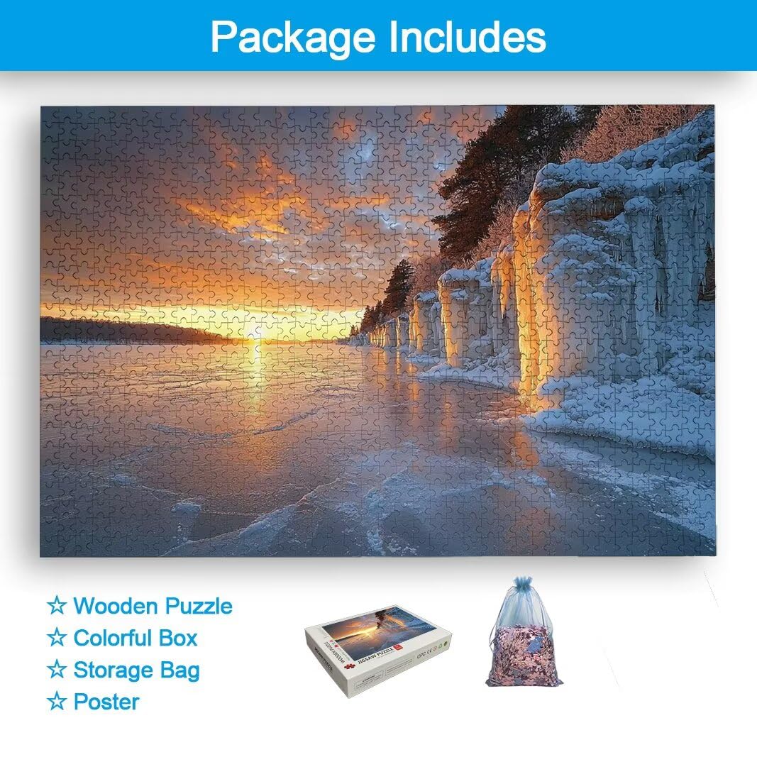 Puzzle 3000 Pièces Adultes, Puzzle 3000 Pieces Océan, Cadeau Femme -2148