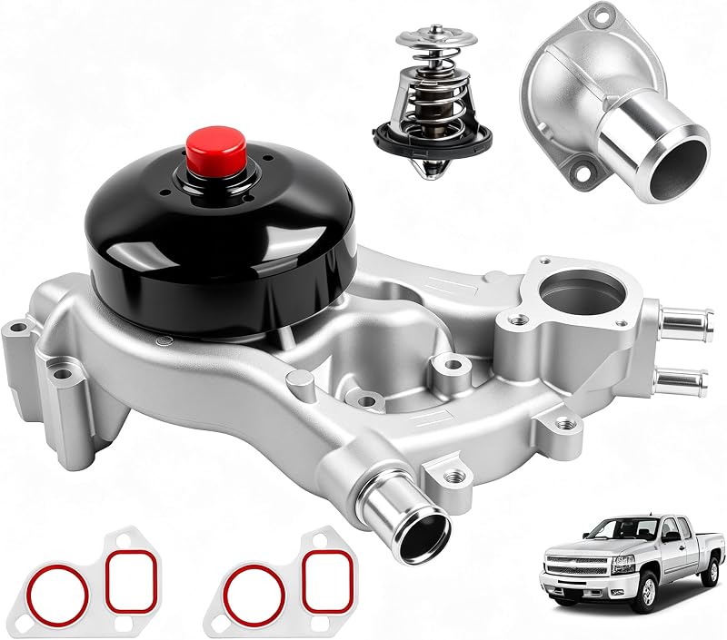 Bomba d’água Ntoauto de metal para Silverado, Tahoe, Suburban, Sierra, Yukon, H2 e H3 – 1 unidade