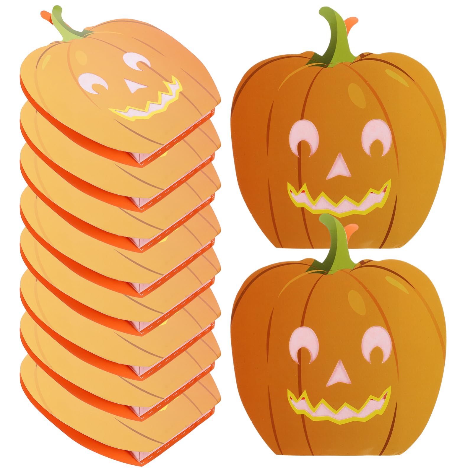 FUNOMOCYA Candle Lantern Pumpkin Bag Halloween Party Bags Flame Resistant Led Tea Lights Home Decor