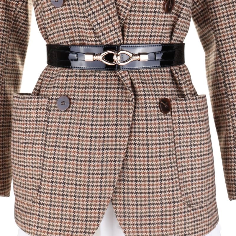 Waist Cover For Women's Decoration Matching With Dress Suit Coat Wide Waistband Elastic Belt For Women2