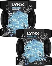 Lynx Manwasher Exfoliates and Gently Cleans Shower Tool for Smoother Skin 2 pc