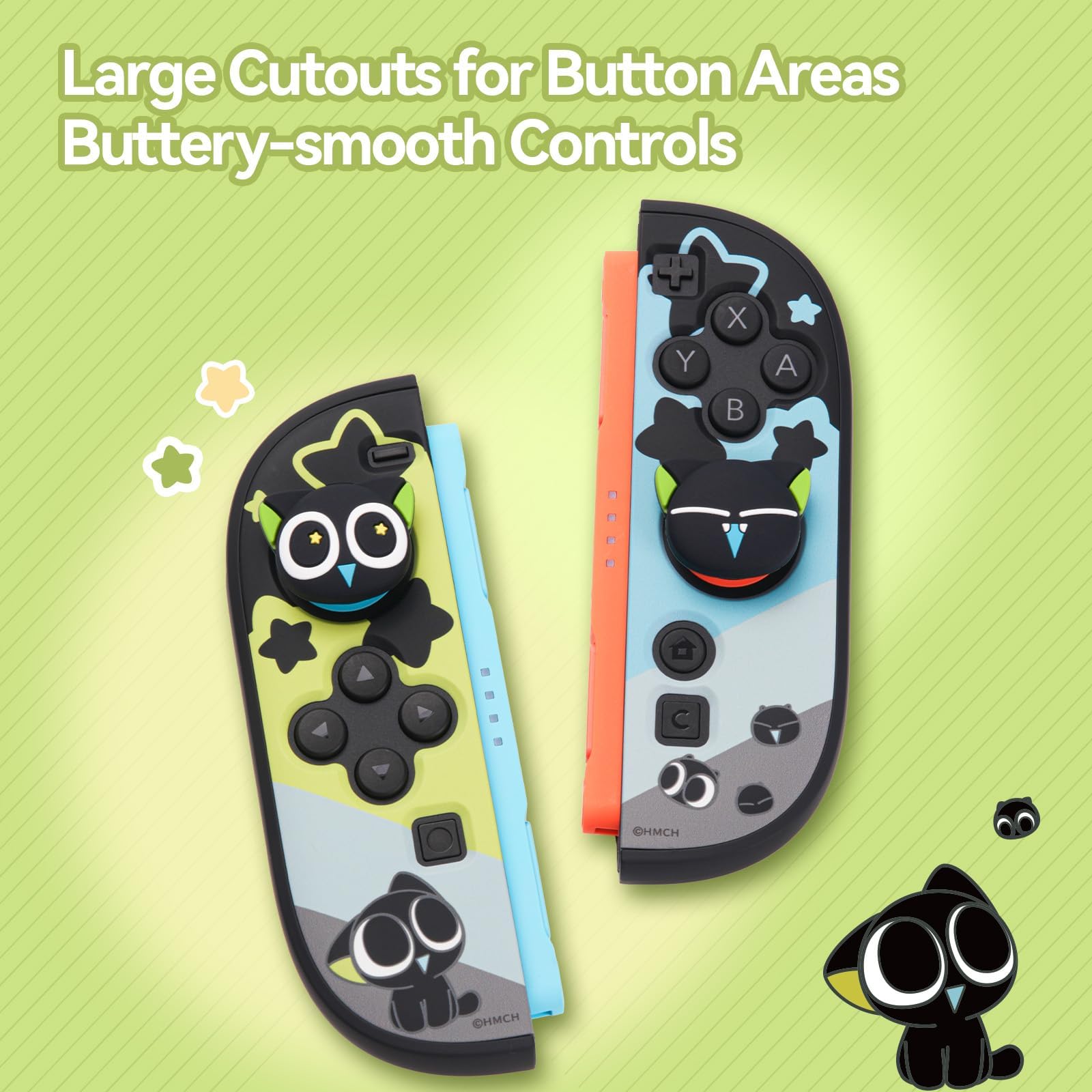 GeekShare - Custodia protettiva compatibile con Switch 2, cover sottile adattabile per PC rigido compatibile con la console di gioco Switch 2025 e controller Joycon - La serie HEI