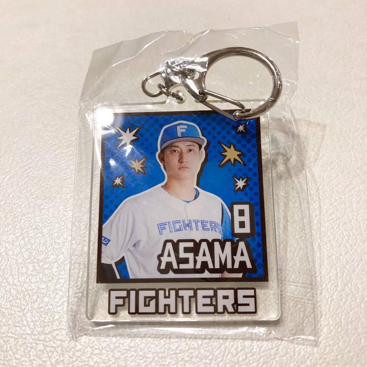 Amazon.co.jp: 北海道日本ハムファイターズ アメコミ風 キーホルダー