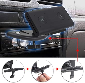 Magnetic CD Slot Car Mount Compatible with Echo Auto, Auto Vent Mount, Car Air Vent Mount 360 Rotation Bracket Stick on Holder Car Accessories