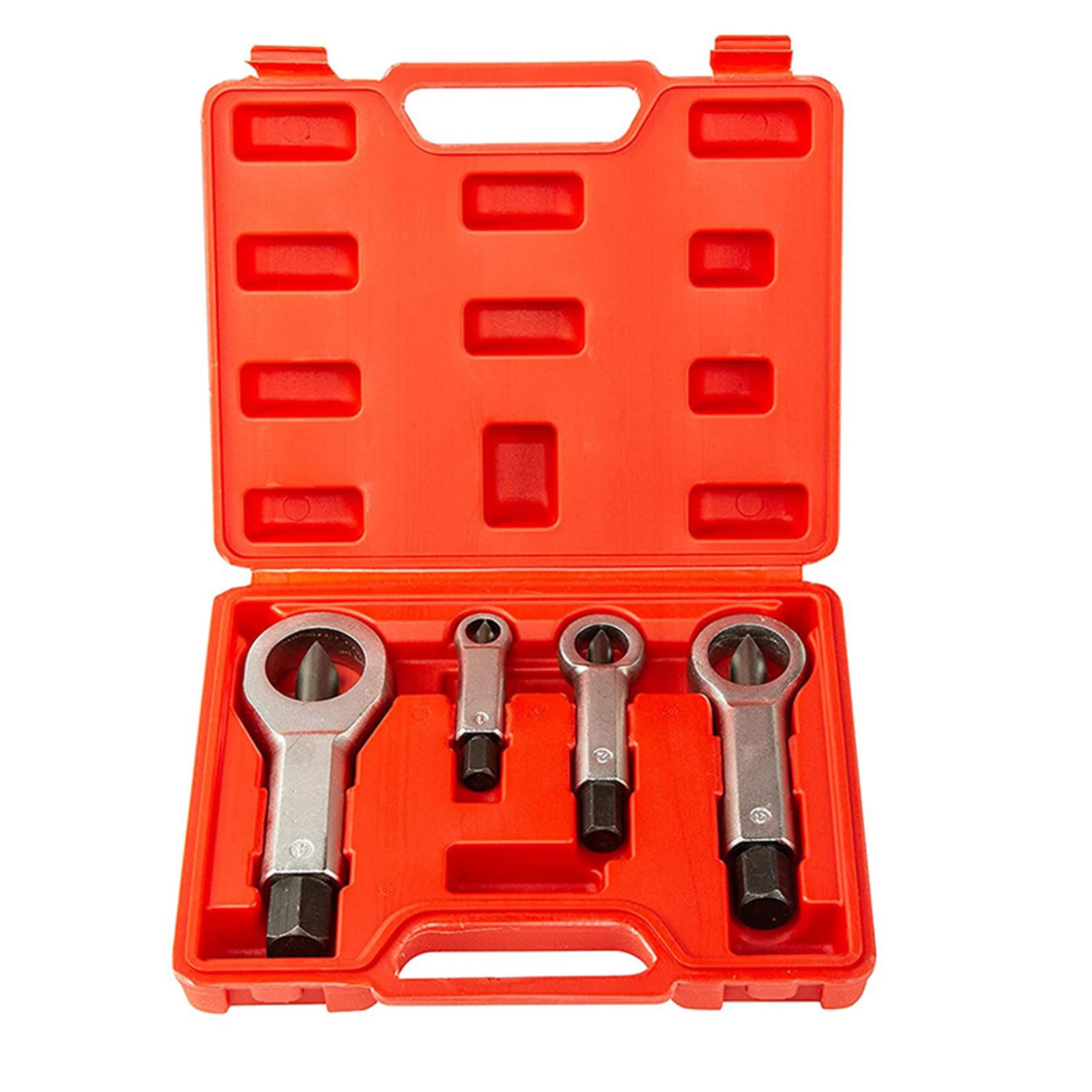 Hdoytxxm Red Metal Nut Splitter Breaker Manual Pressure Cracker Remover Extractors Tool Heavy Duty Splitter Tool Metal Cutter