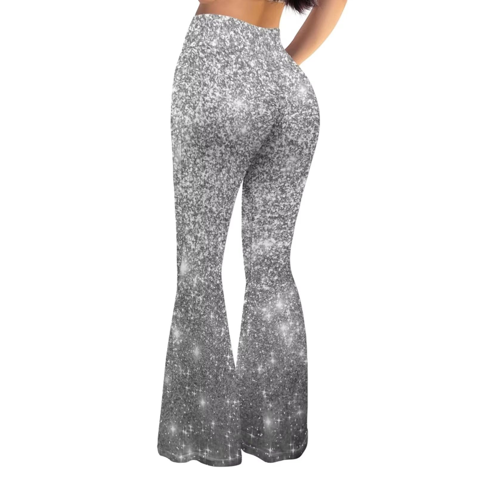 Modysero Pantalones de yoga acampanados para mujer, cómodos y suaves, de cintura alta, para oficina, trabajo, pasar el rato
