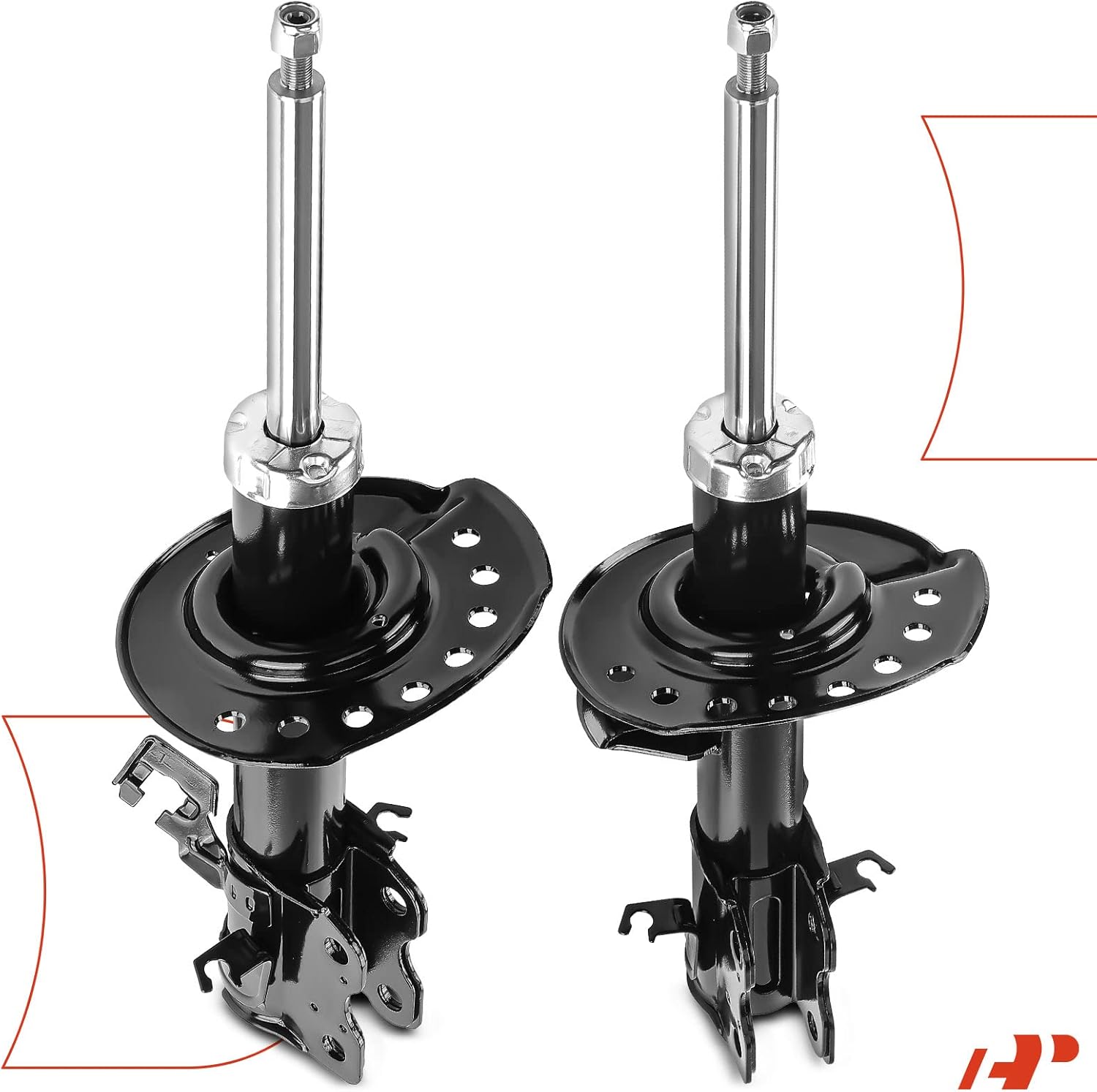 A-Premium Front Pair (2) Strut Assembly Compatible with Nissan Sentra 2013-2019 1.8L Driver and Passenger Side