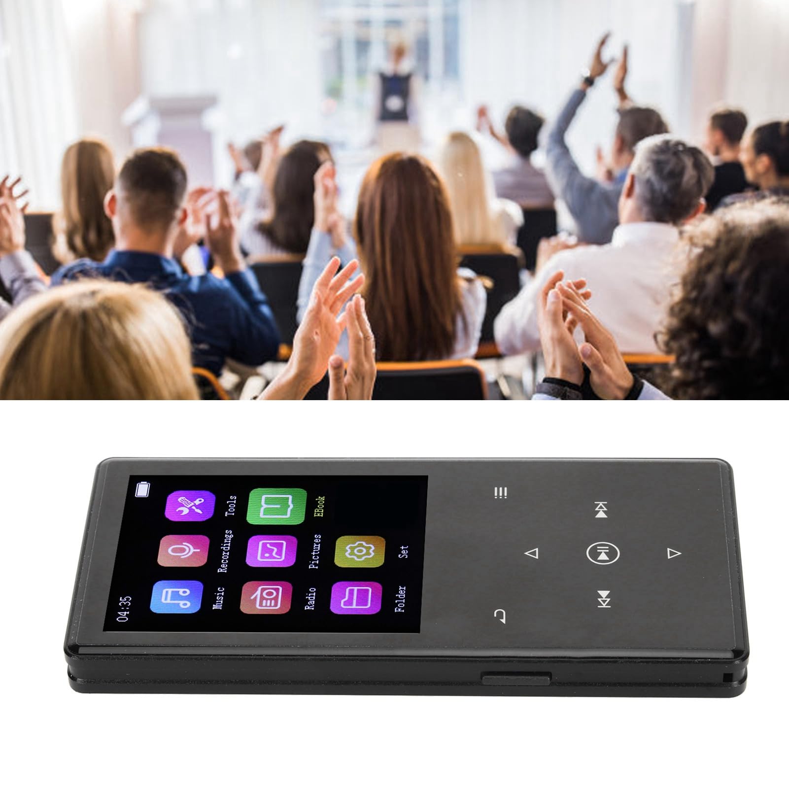 Lettore MP3 con Bluetooth 5.0, Batteria da 450mAh (16GB)