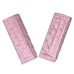 Baby Car Seat Neck Cover, Car Seat Strap Cover, Seat Belt Cushions Pads, Shoulder Strap Protectors, Reversible Pram Harness Covers in Minky, Baby Neck Pad Protector