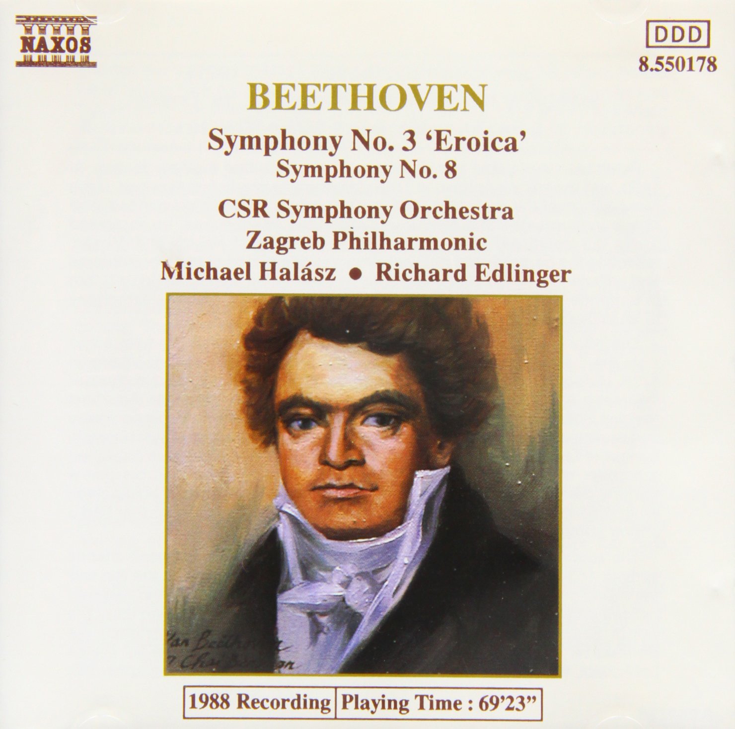 Beethoven: Symphonies Nos. 3 & 8