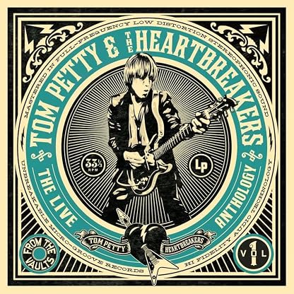Petty, Tom & The Heartbreakers - The Live Anthology - From The Vaults Vol. 1 - Vinyl LP(x2) - RSD 2025 por Tom Petty & The Heartbreakers, capa do álbum