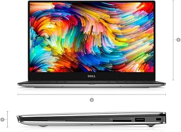 Dell XPS 13 9360 13.3 Full HD Anti-Glare InfinityEdge Touchscreen Laptop Intel 7th Gen Kaby Lake i5 7200U 8GB RAM 128GB SSD