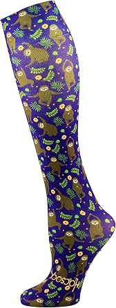 Hocsocx Zen Sloths Socks Performance Liner Moisture-Wicking Protection for Field Hockey, Ice Hockey, and Soccer