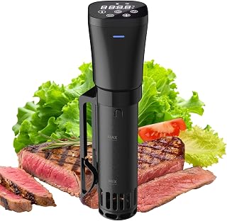 Sous Vide Garer Stick 1000W Präzisionskochtopf Immersion Zirkulator Mit Reservierungsfunktion, 360° Wasserzirkulation Sous Vide für die Küche